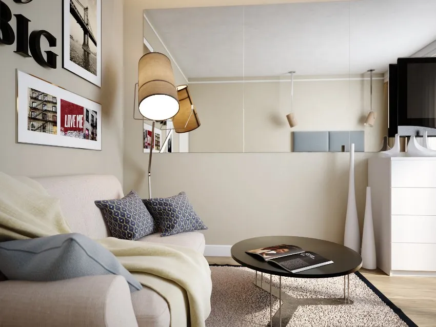Интерьер в стиле минимализм считается наиболее подходящим для квартир небольшого размера