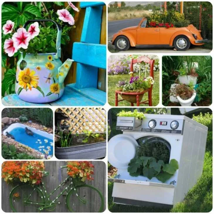 Поделки для дачи: как своими руками сделать красивые и полезные поделки для сада и огорода (105 фото)