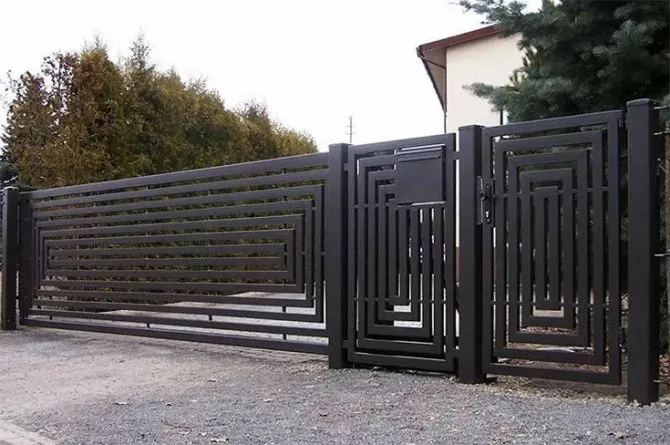 ( 89 фото) Красивые ворота для частных домов