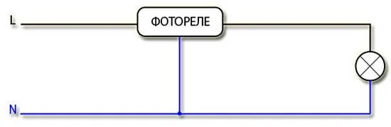 Подключение фотореле ФР-601