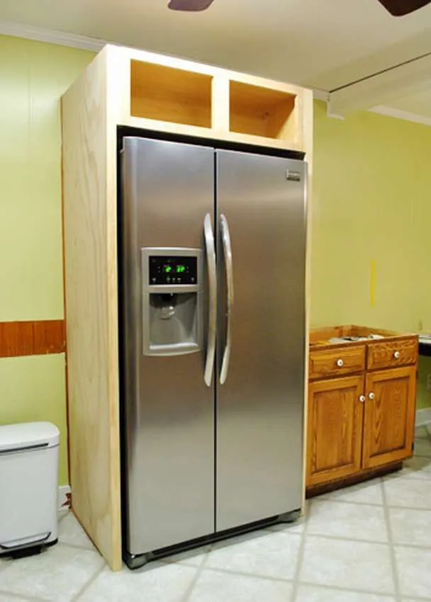 кухонный шкаф для холодильника