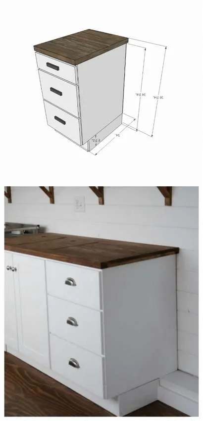кухонный шкаф для маленькой кухни
